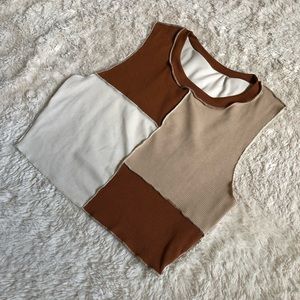 SHEIN Colorblock Tank Top